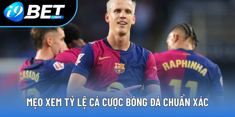 Mẹo xem tỷ lệ cá cược bóng đá chuẩn xác